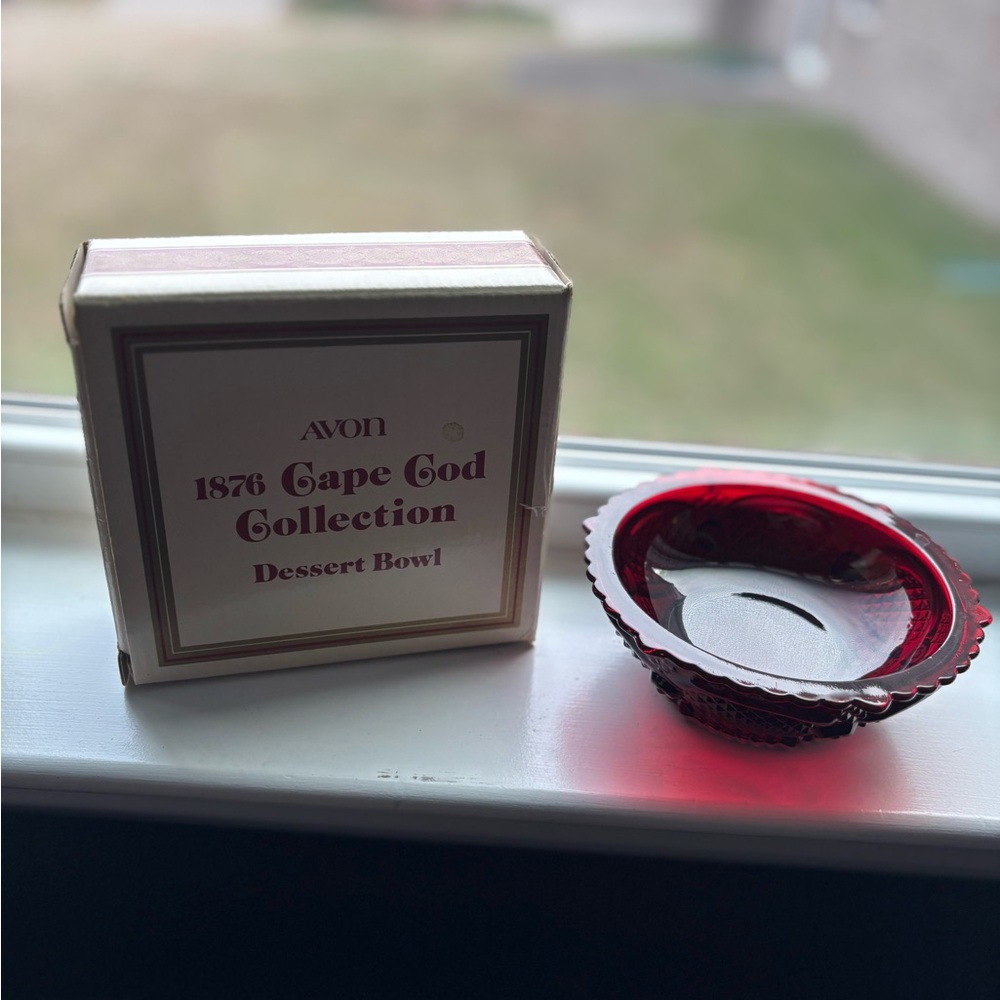 Vintage 1876 Avon Cape Cod Dessert Bowl